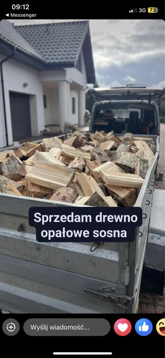 Drewno opałowe sosna