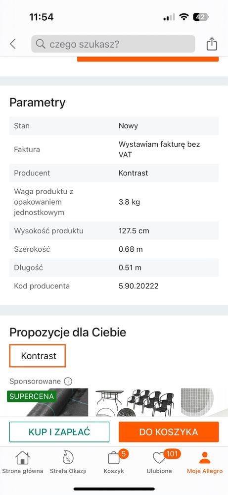 Szklarnia balkonowa 3 półki