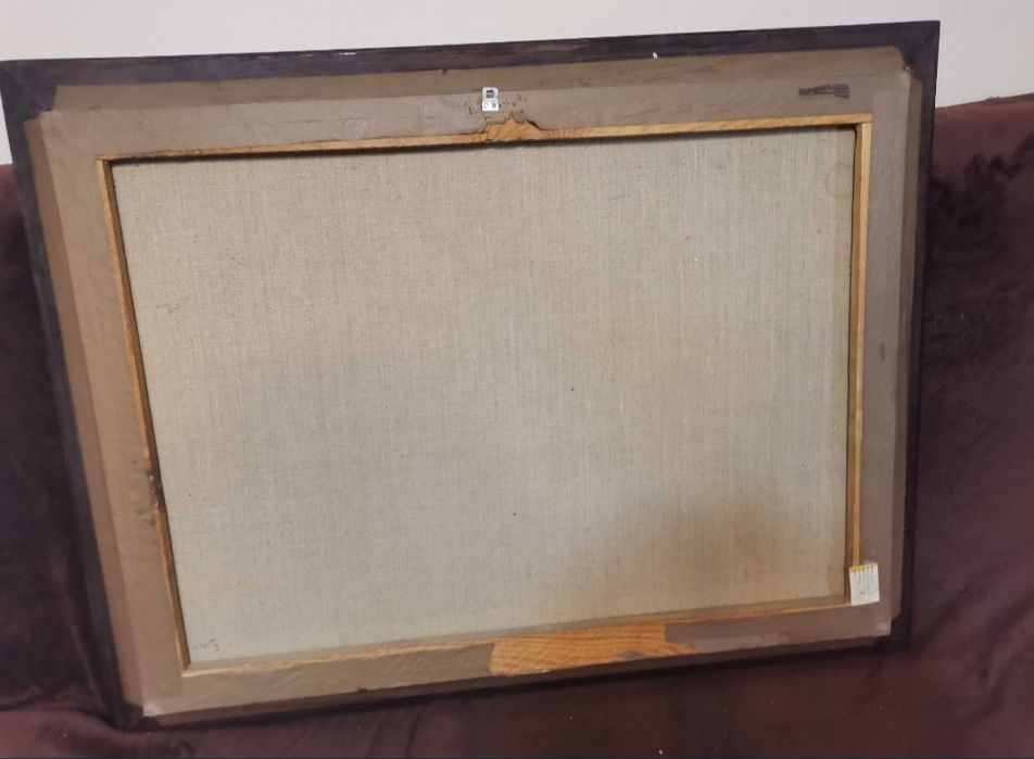 Start obraz olejny na płótnie sygnowany duży