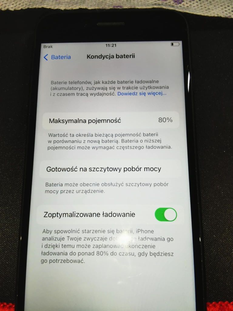 iPhone 7 32gb 80% kondycji