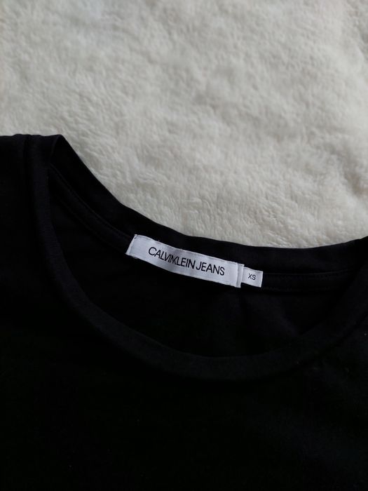 Czarny t-shirt Calvin Klein
