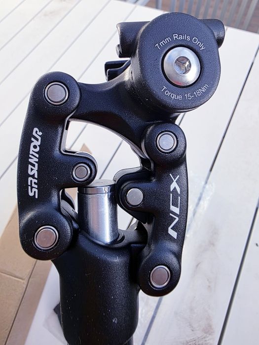 Suntour SP12/SP17 NCX 350mm Suspension Seatpost + Safety Cover
