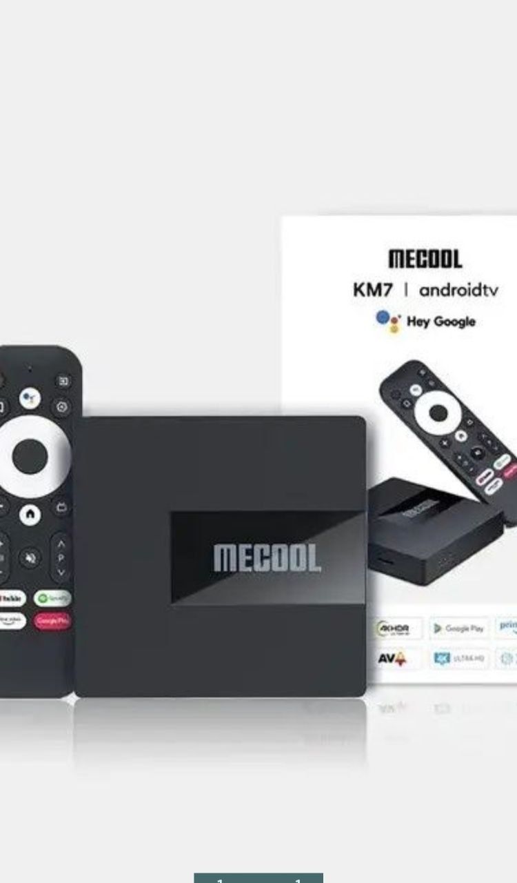 приставка тв сматр андроид Mecool KM7 2gb/16gb новая