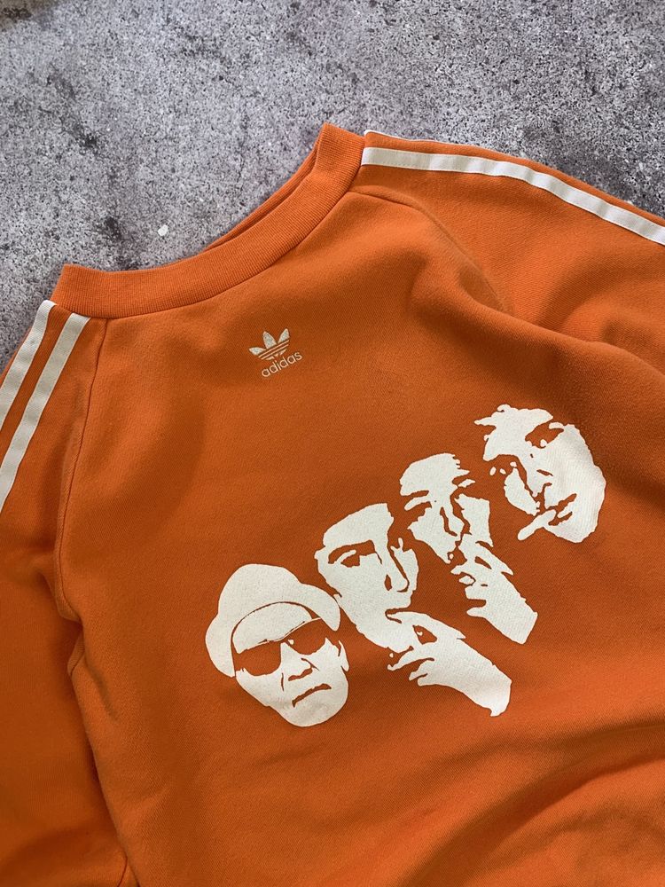Свитшот adidas & optimus gang sk8 реп скейт