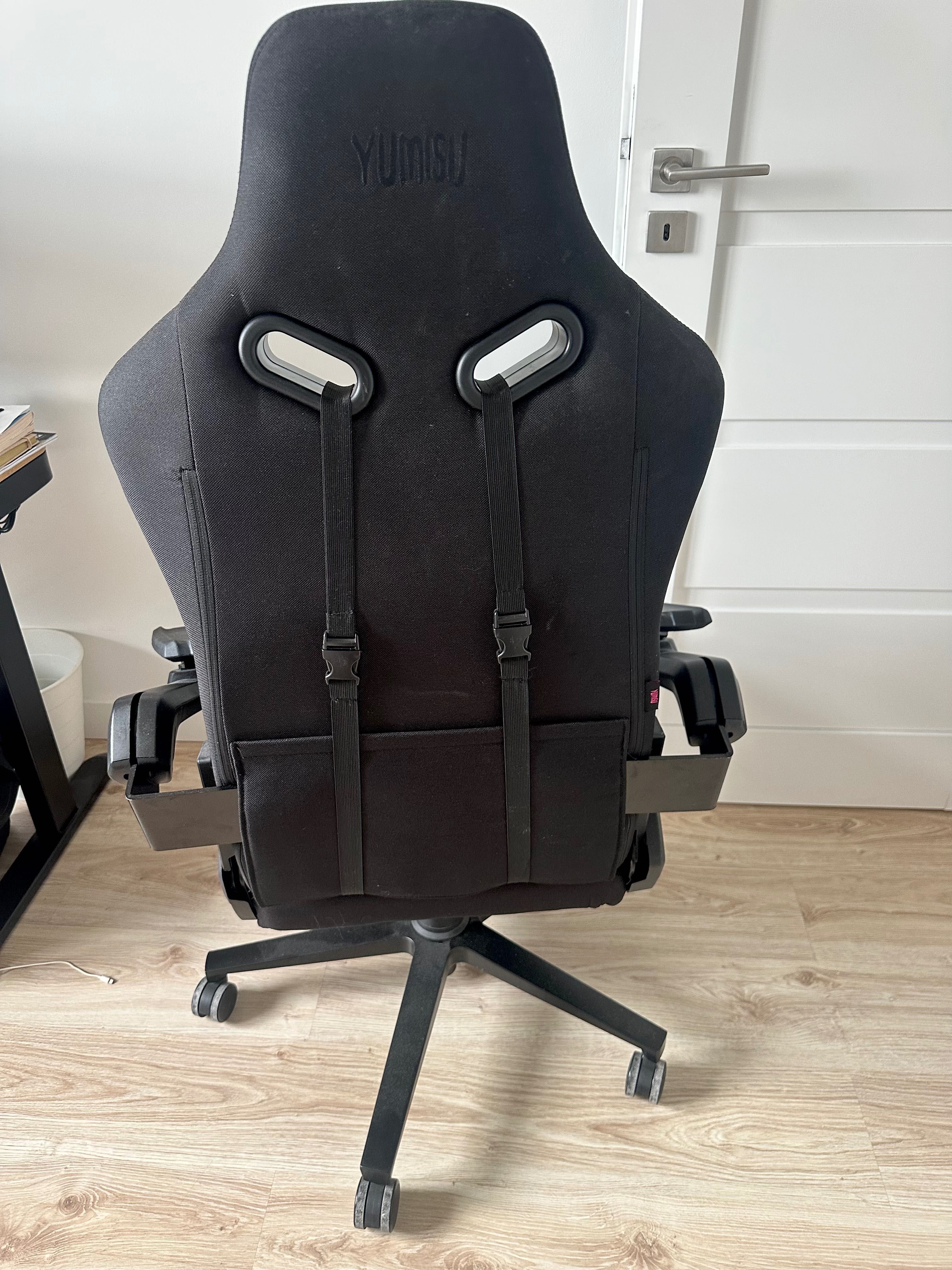 Fotel Biurowy YUMISU 2049 Materiał BLACK