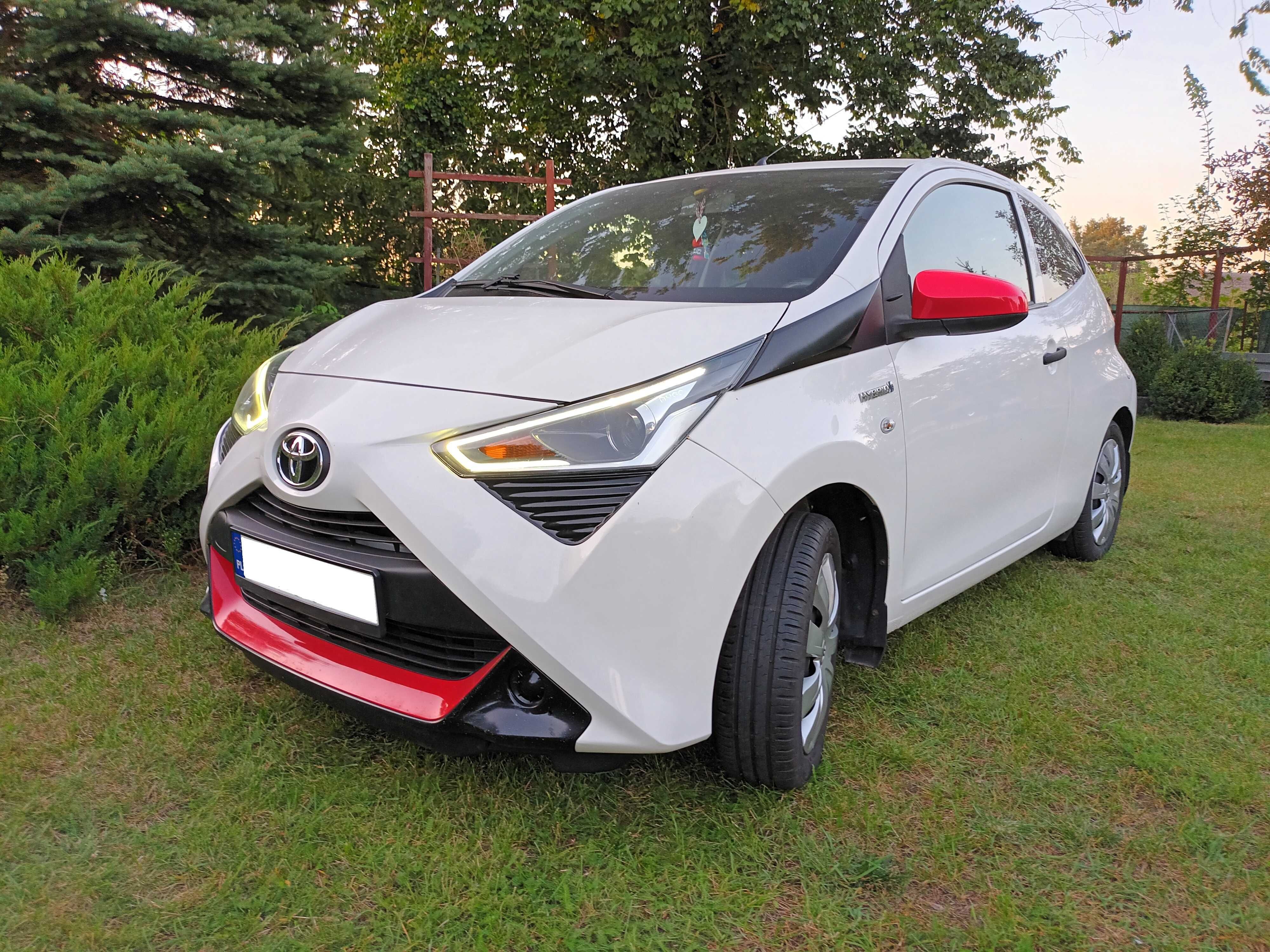 Toyota Aygo II 2019 r. Przebieg symboliczny 48 tyś. km. Lider Niezawo