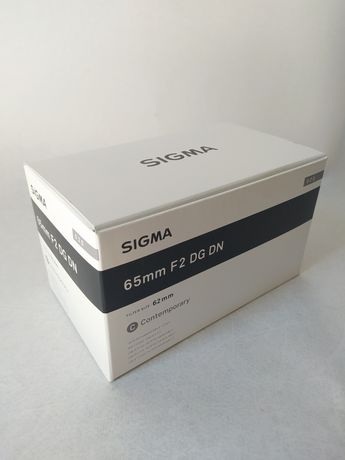 Объектив Sigma Сигма AF 65mm f/2 DG DN (Sony-E)
