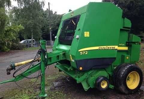 John Deere 572 rotor przekładnia tryb walec podbieracz wał felga