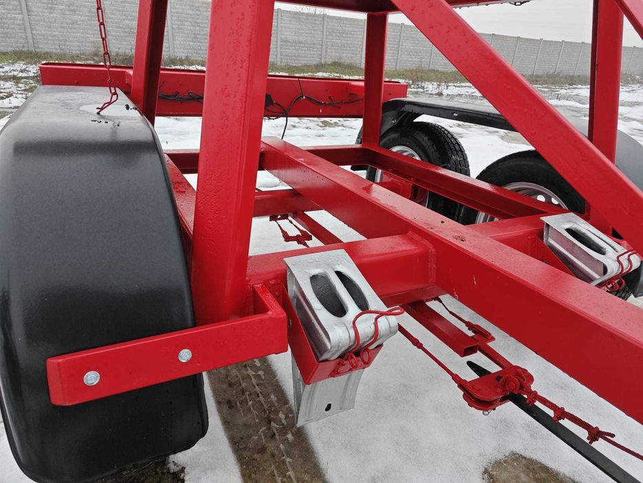 Przyczepa dłużycowa dłużyca Auwarter NL2,7T do stali drutu słupów A/13