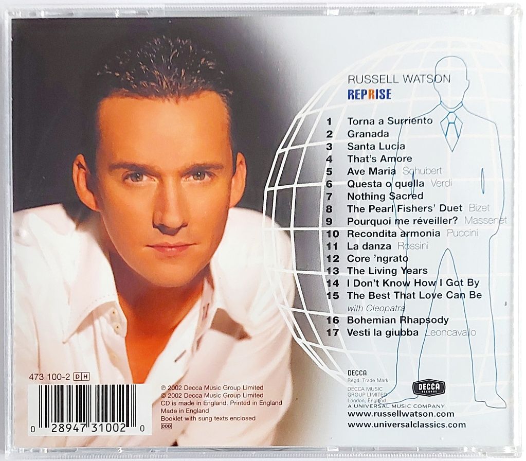 Russell Watson Reprise 2002r