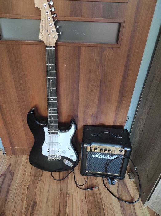 Gitara elektryczna washburn ws300h + wzmacniacz marshall mg10