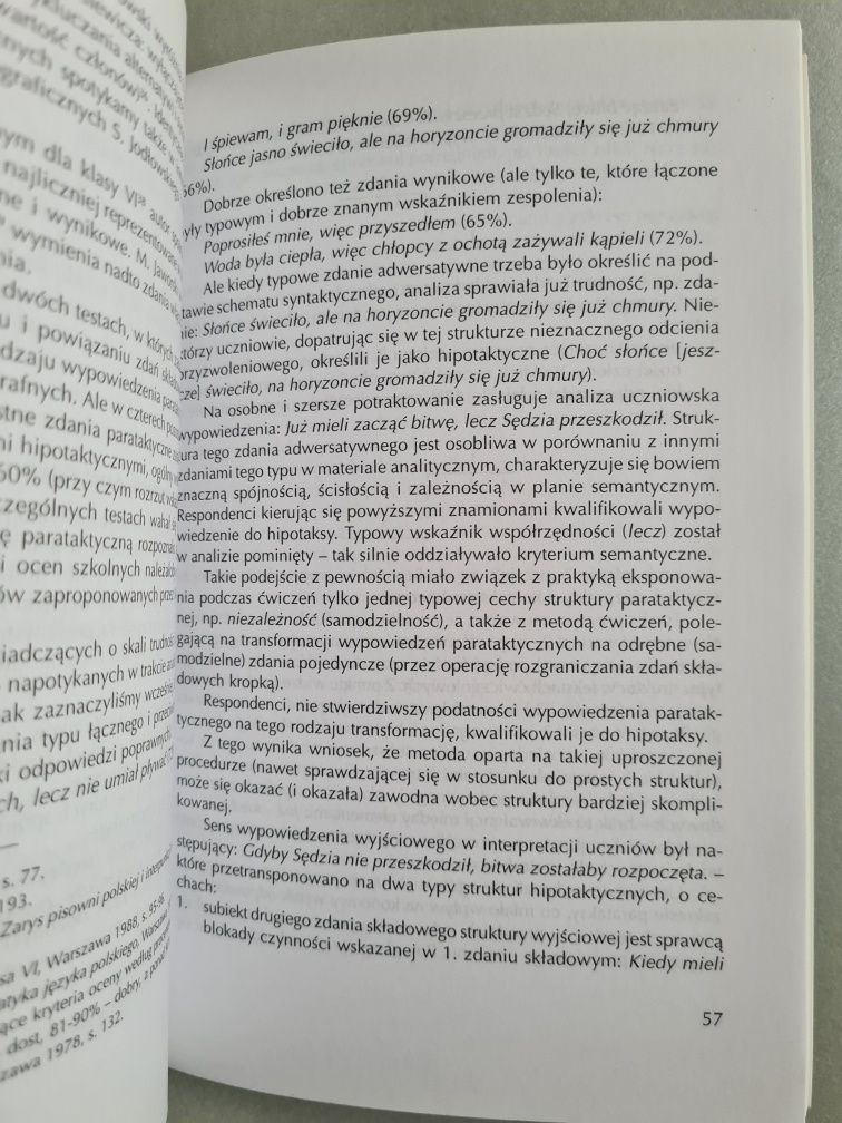 Metodologiczne i metodyczne problemy nauczania składni polskiej