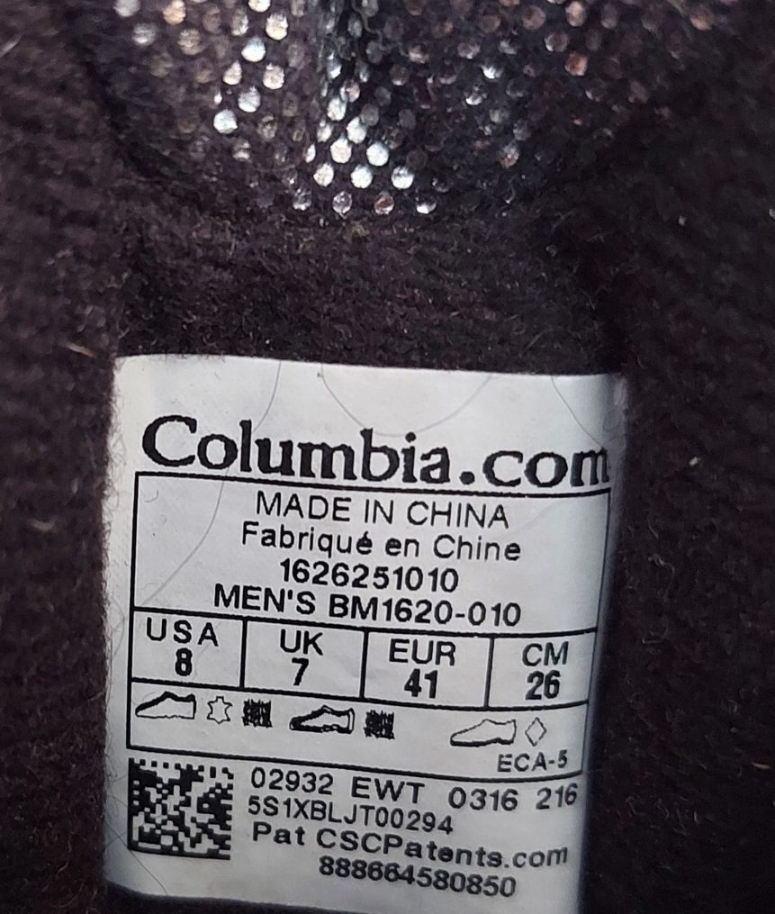 Ботинки зимові мисливські тактичні columbia gore tex  оригінал 

Розмі