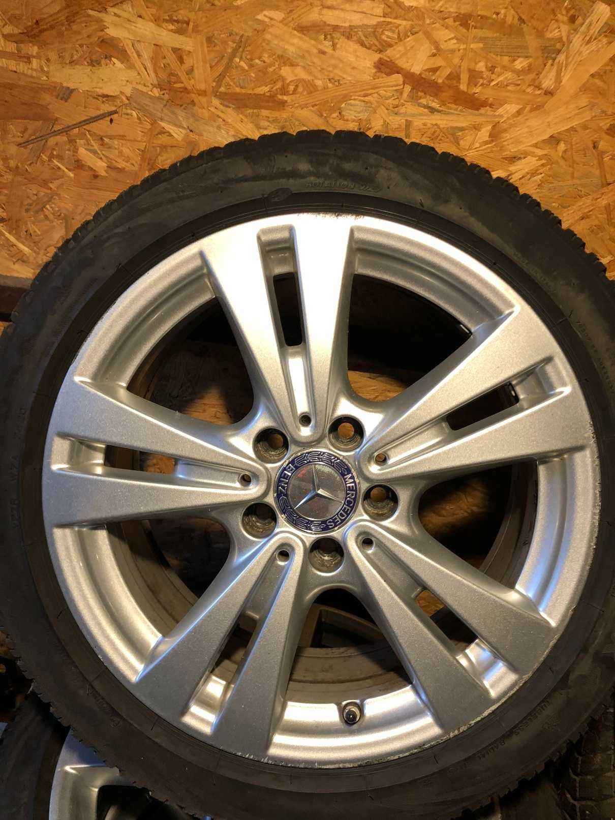 Koła zimowe 17" Mercedes a klasa w176 lift, 225/45/17