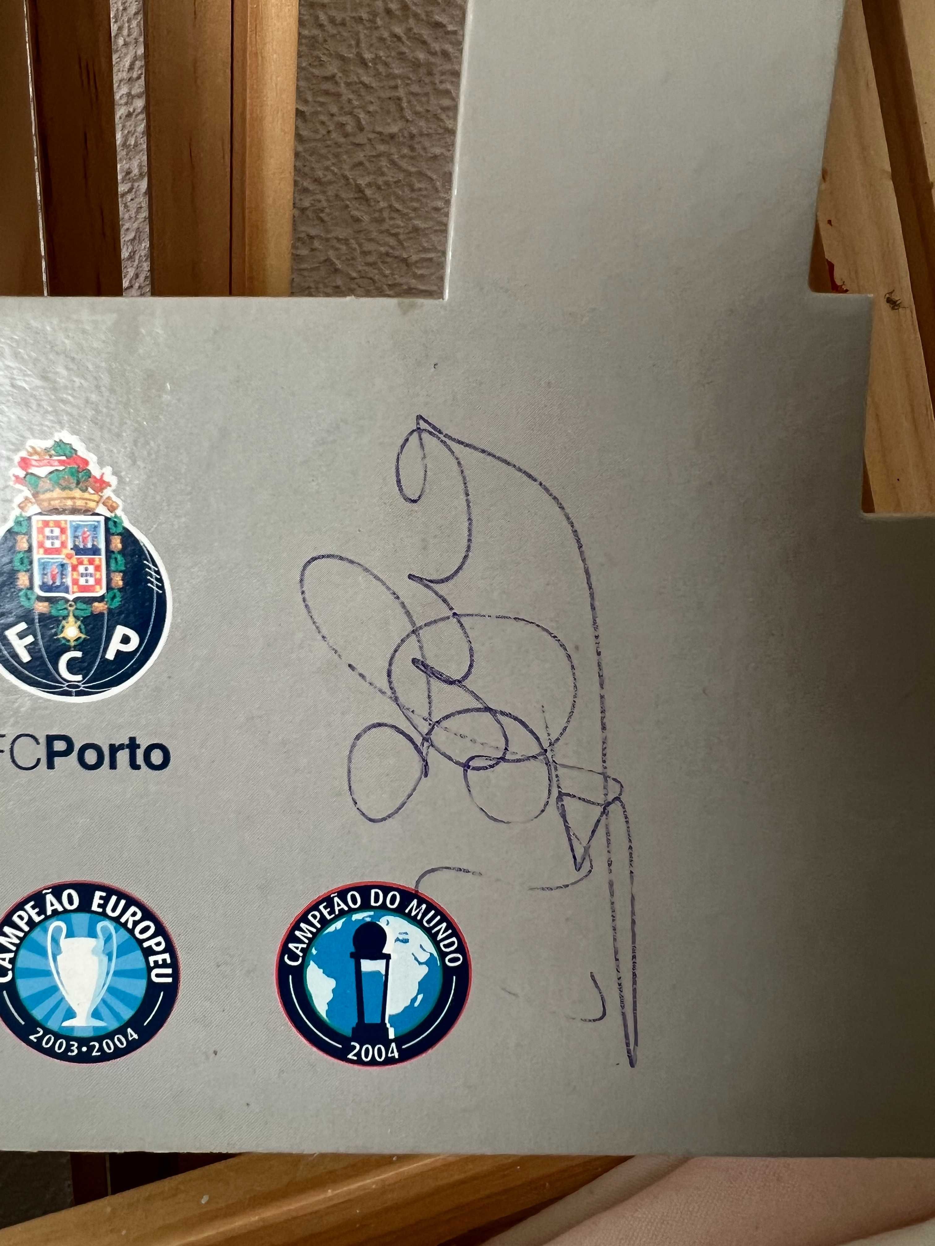 FCP Taça Liga dos Campeões 2004 - Autografada