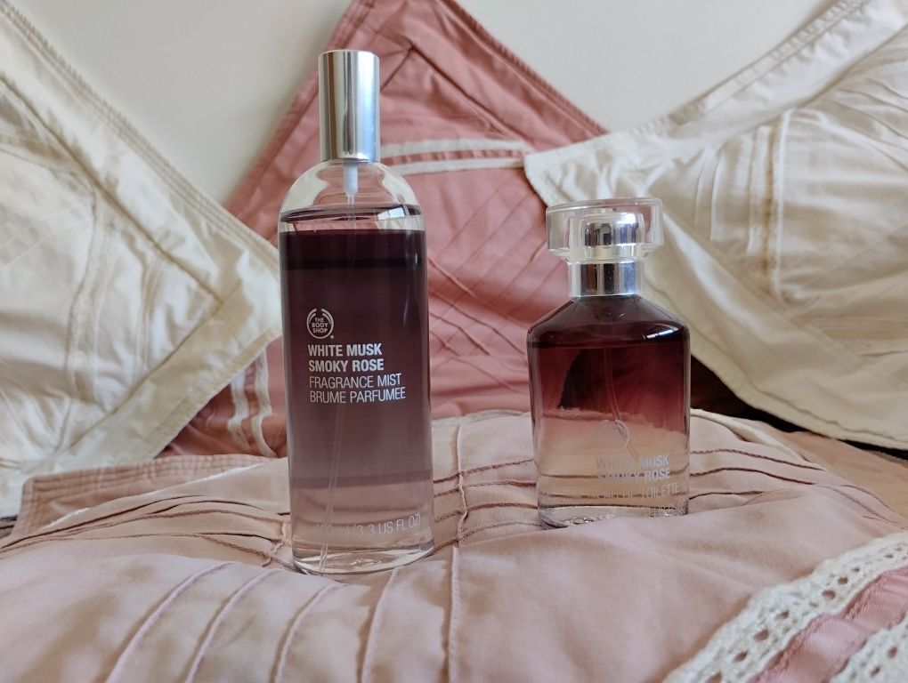 Bruma corporal e perfume white musk smoky Rose