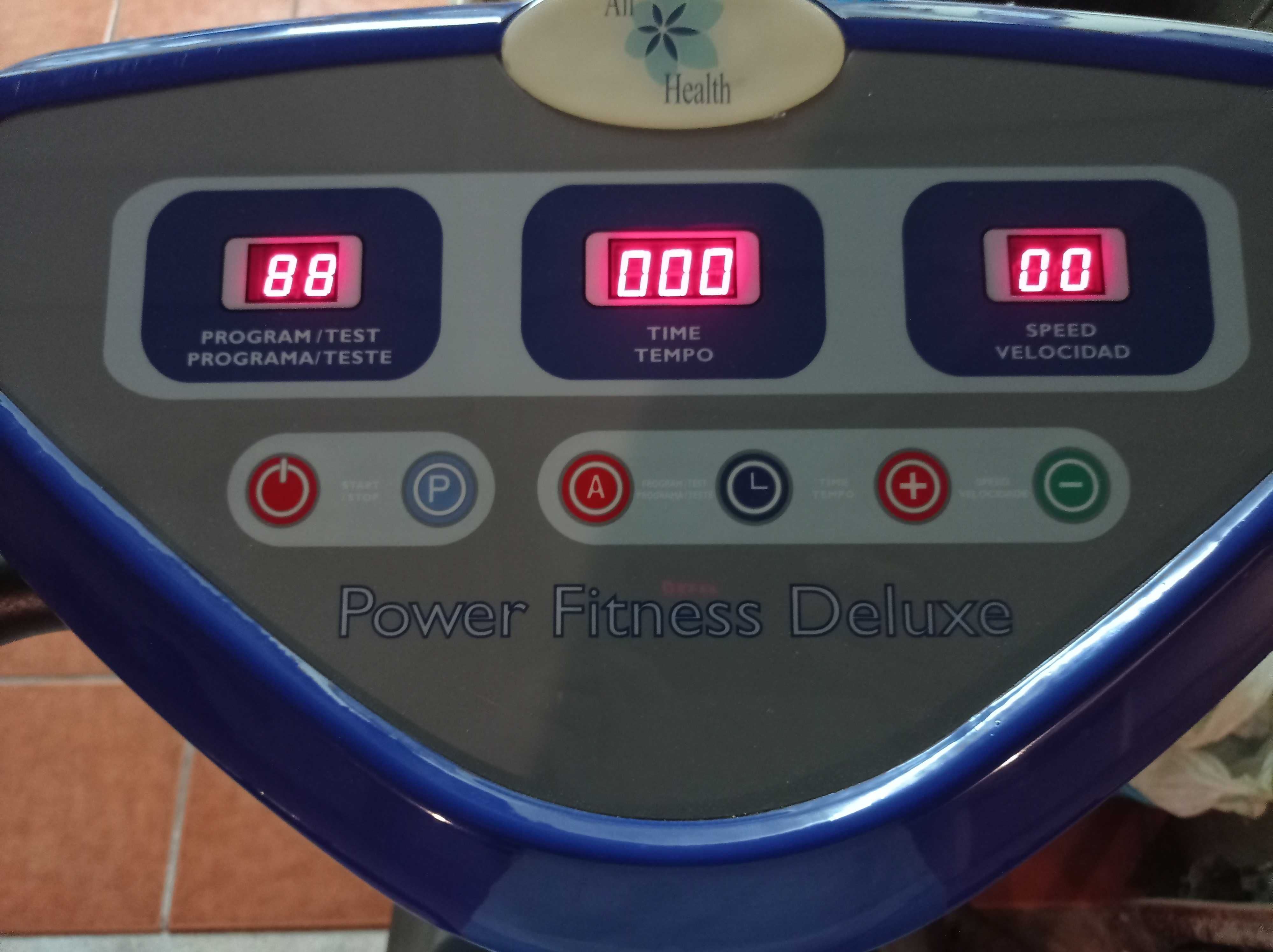 Máquina fitness vibratória