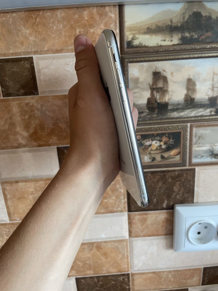 iPhone X 64 gb silver Айфон X 64 гб 92%
