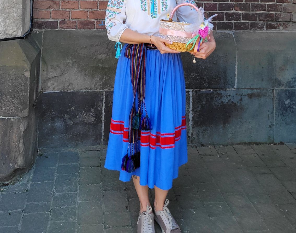 Спідниця Блакитна етно