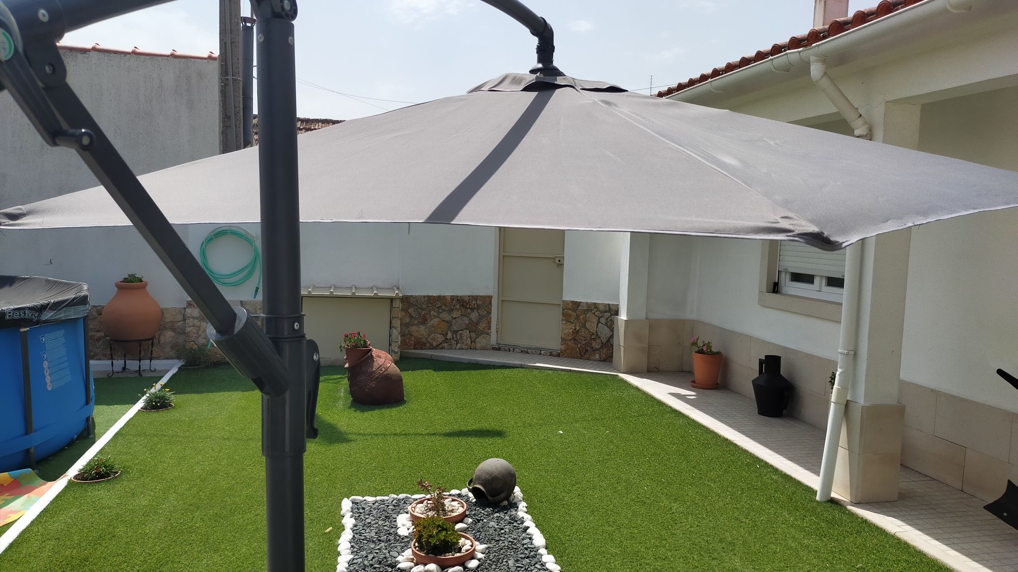 Chapéu de sol para jardim