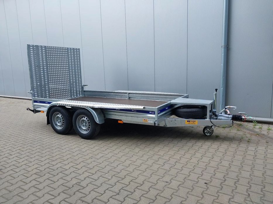 WNP SUSKI I35MK pod mini koparkę  Przyczepa ciężarowa 2-osiowa, bardzo mocna