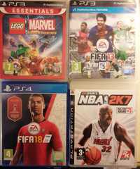 Lego Marvel Super Heroes Essentials + FIFA 13 + NBA 2k7
