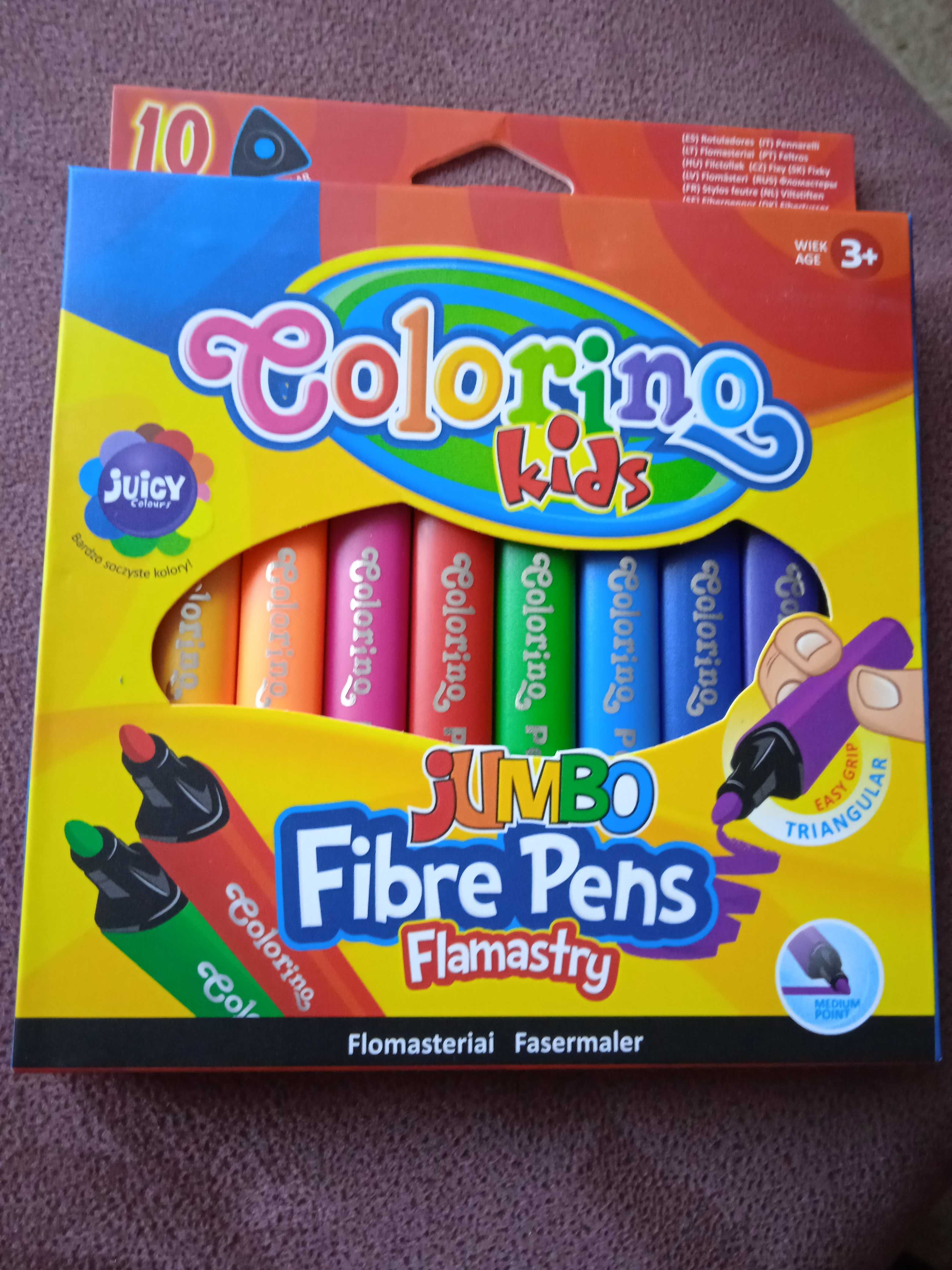 Набор фломастеров треугольной формы Fibre Pens Colorino