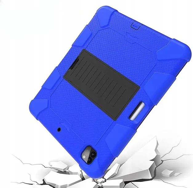 Etui do iPad Pro 5/4/3 12.9" Pancerne z Podstawką Niebieskie