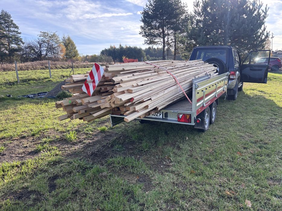 Zrzyny suche drewno opałowe transport 20km GRATIS