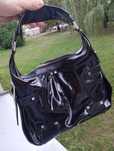Karen millen nowe oryginalne torba skóra naturalna lakierowana