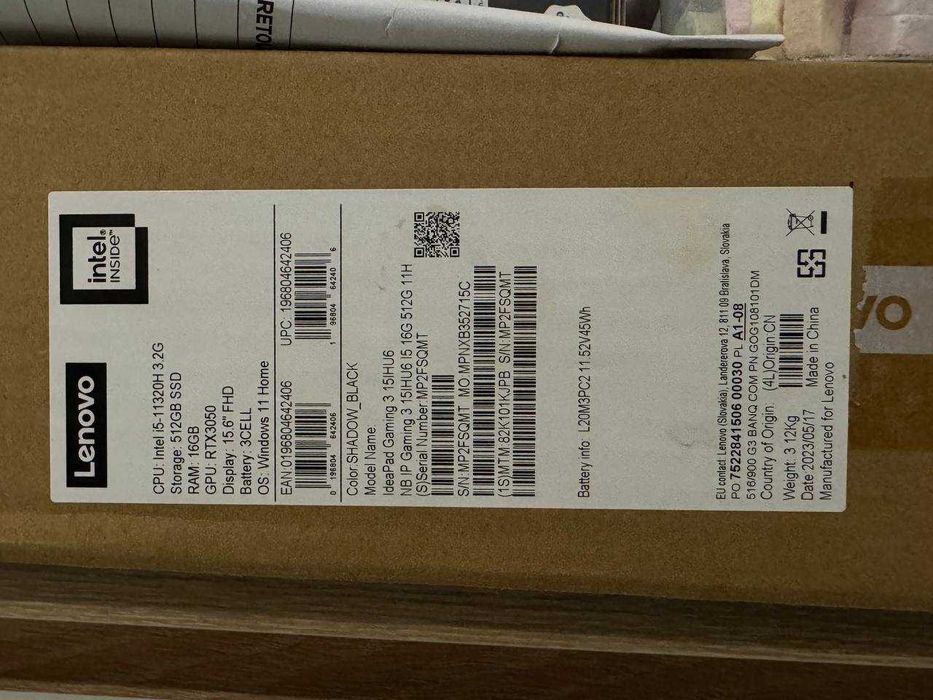 Laptop gamingowe Lenovo