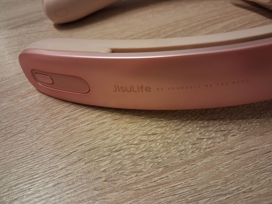 Wentylator Na Szyję JISULIFE Bezłopatkowy LED 100 Biegów USB 5000mAh C