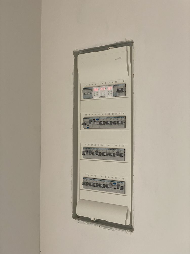 Электромонтажные работы. Теплый пол