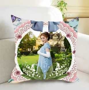 Capa de Almofada Luxo Bridgerton – Decoração Sofisticada