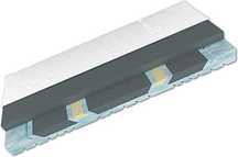 materac Schlaraffia Moon 8Sx 180x200 (2x90x200) Geltex H2 H3 Okazja!
