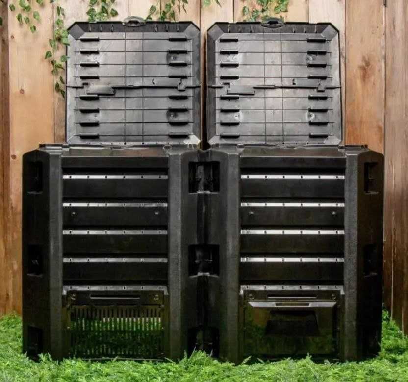 Компостер садовый Prosperplast 800L модульный 2-сегментный