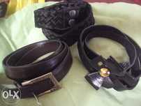 Conjunto 3 cintos