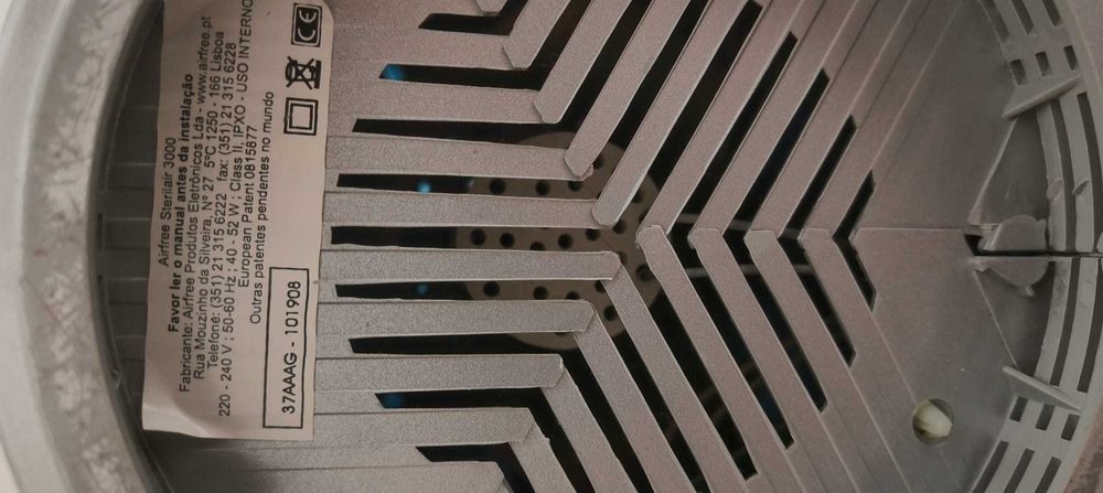 Esterilizador de Ar AirFree Sterilair 3000