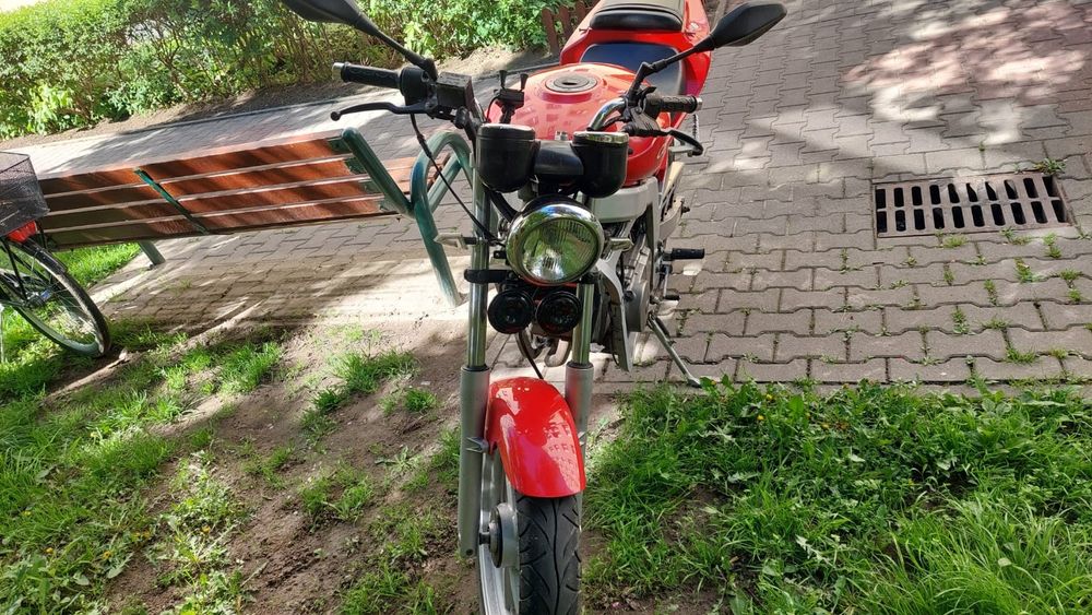 Motor Hyosung gt 125 cm