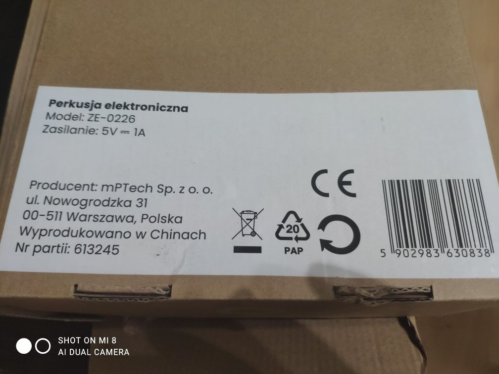 Perkusja elektroniczna Huslog ZE-0226