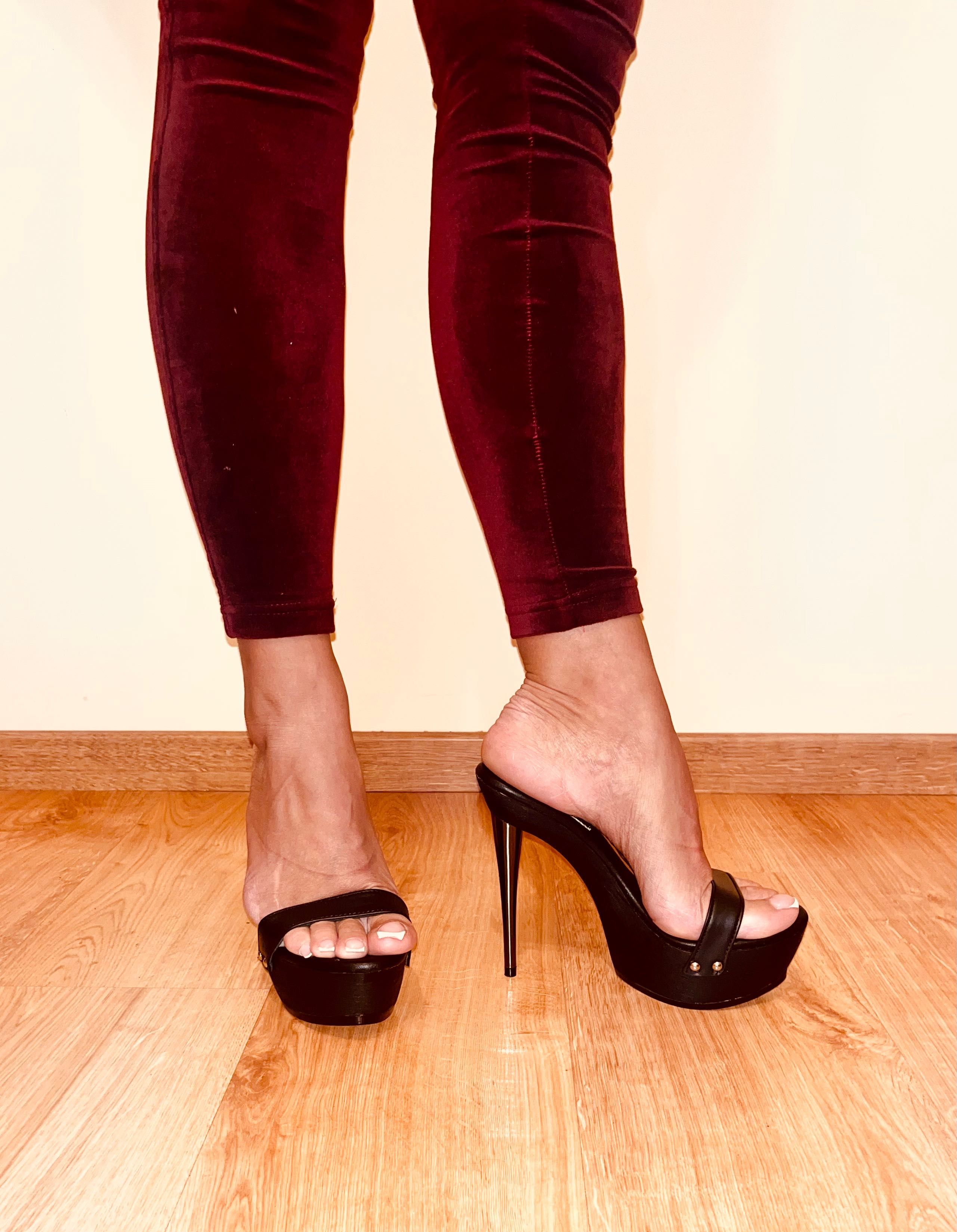 Ekstrawaganckie Metal heel Włoskie klapki 39 piekne obcas 14cm 35-41EU