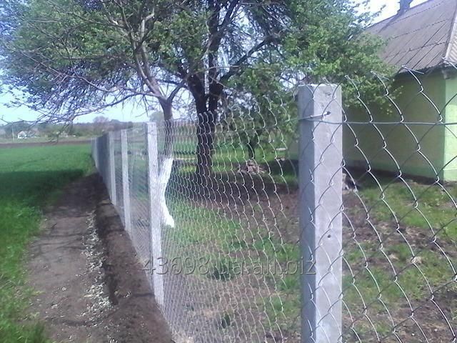 Столбы под сетку рабицу, виногданик, еврозабор