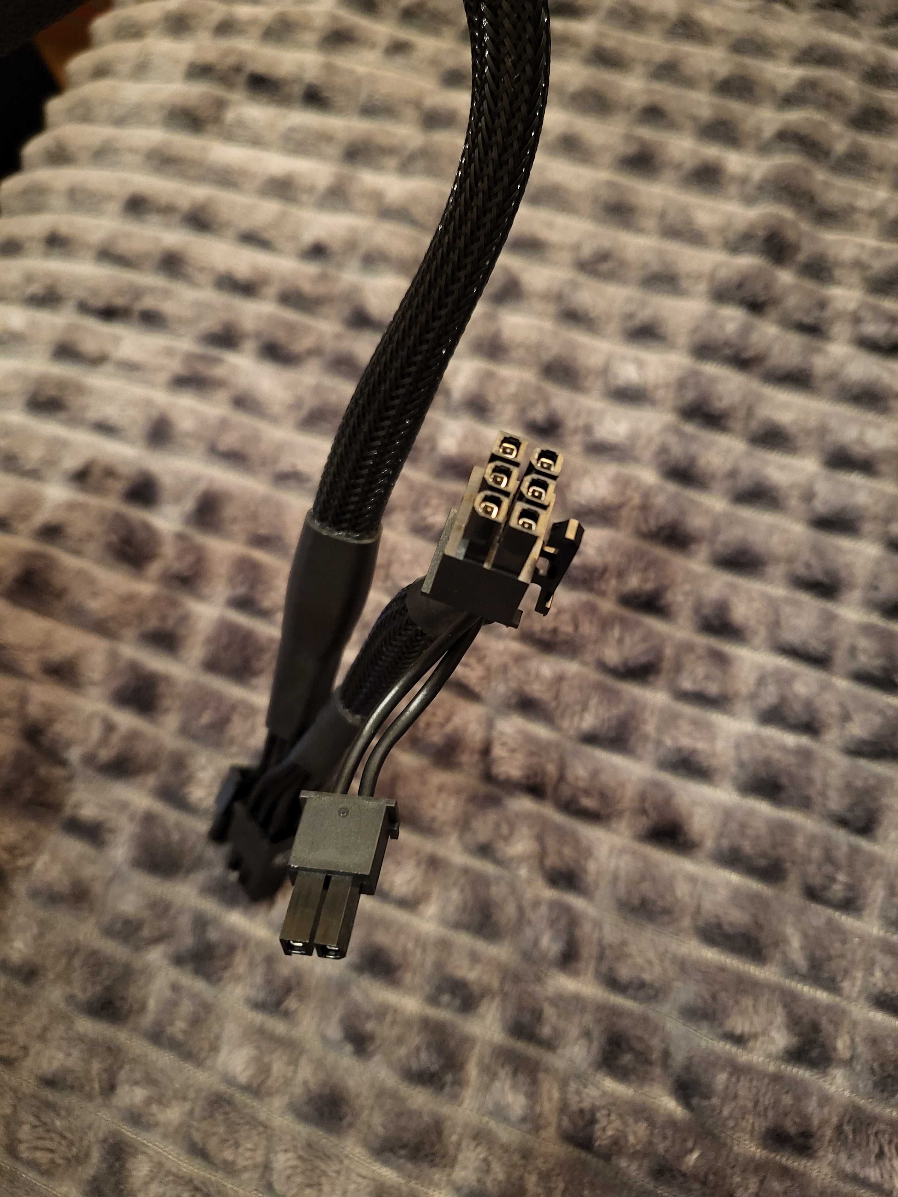 Kabel zasilający do karty graficznej PCI-E zasilacza be-quiet corsair