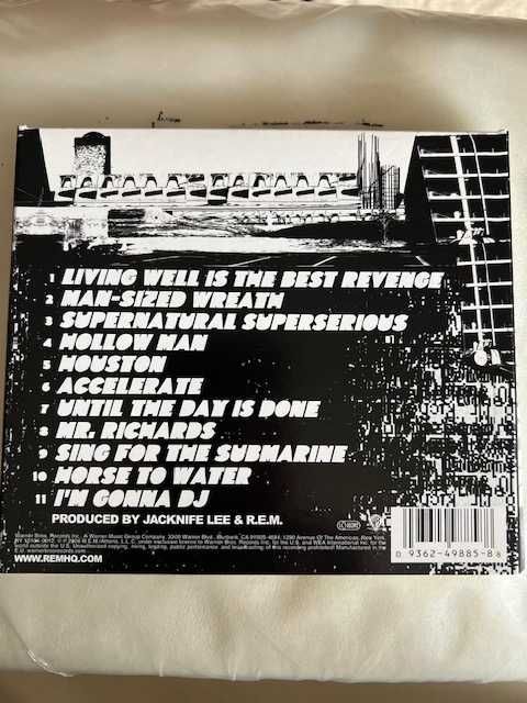 REM Accelerate CD Digipack