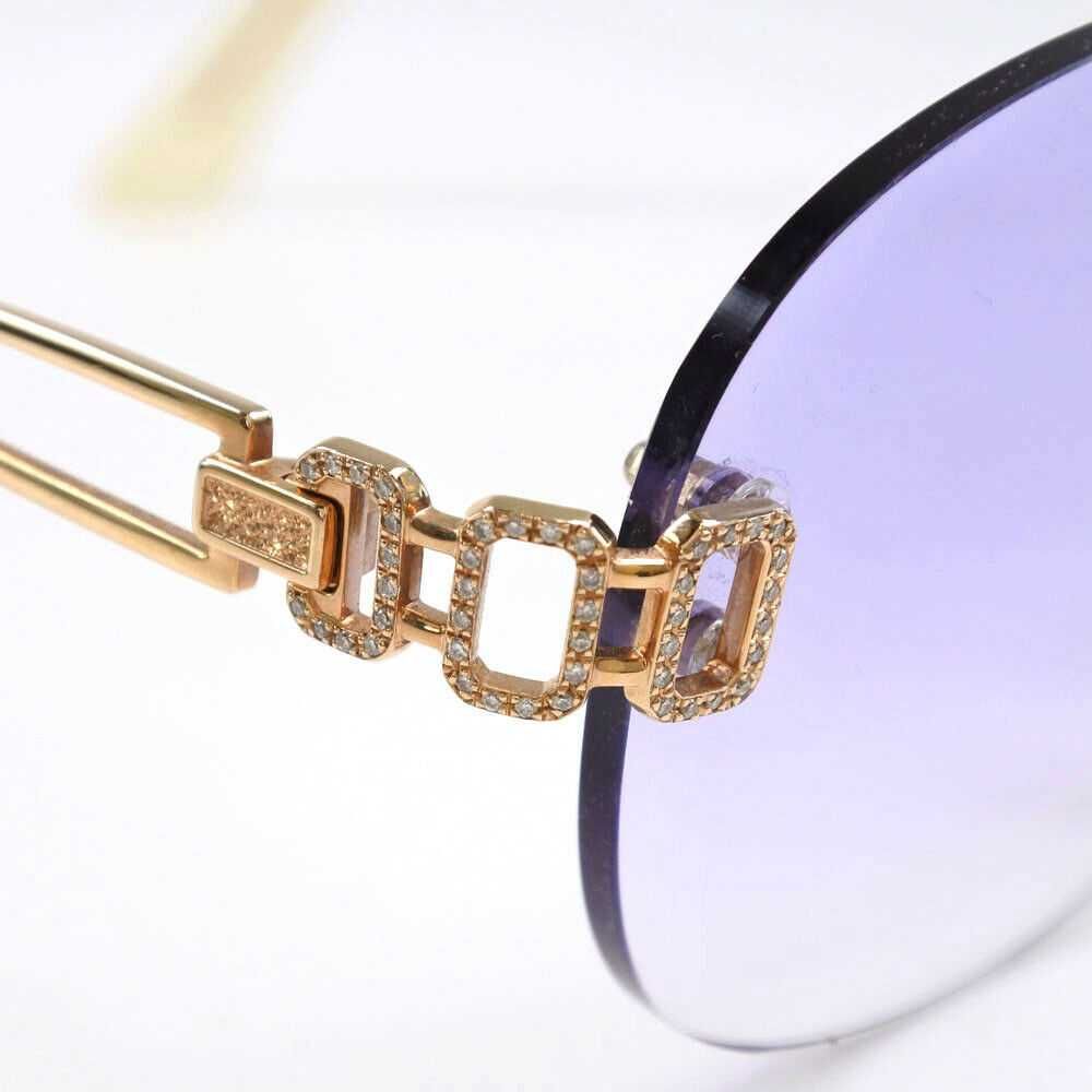 Okulary oprawki złoto 18K gold 750 brylanty diamenty