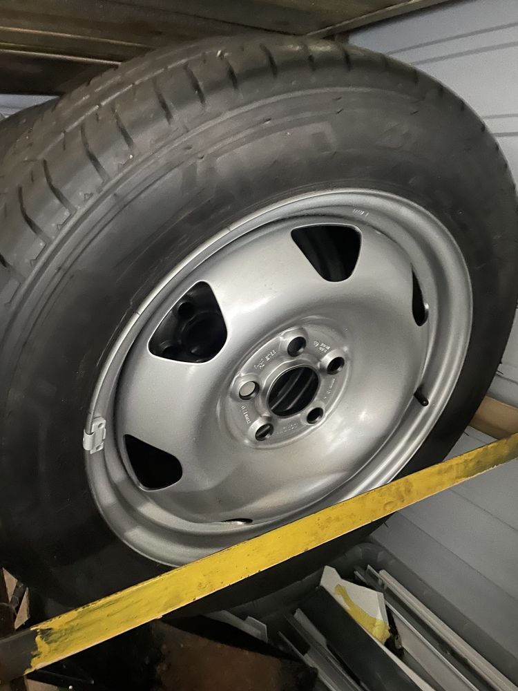 Komplet kól vw transporter multiwan caravelle DURAVIS 215/60R17 c