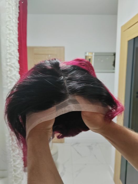 peruka lace frontal z naturalnych włosów