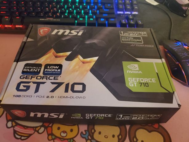 Видеокарта Nvidia GT710 1gb MSI