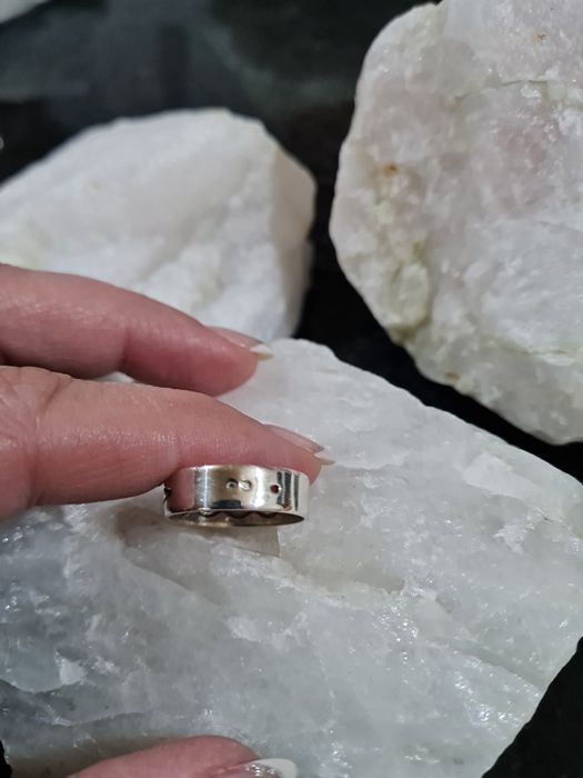 Anel Atlante em prata