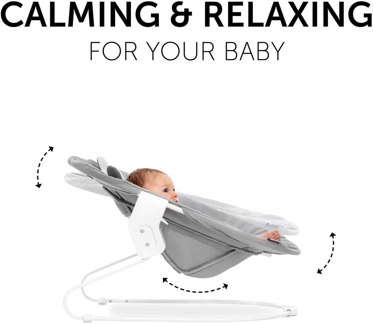 Leżaczek-bujaczek, nakładka na krzesło dla niemowląt, 2 w 1